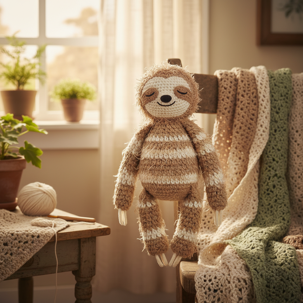 Sleepy Sloth Plushie