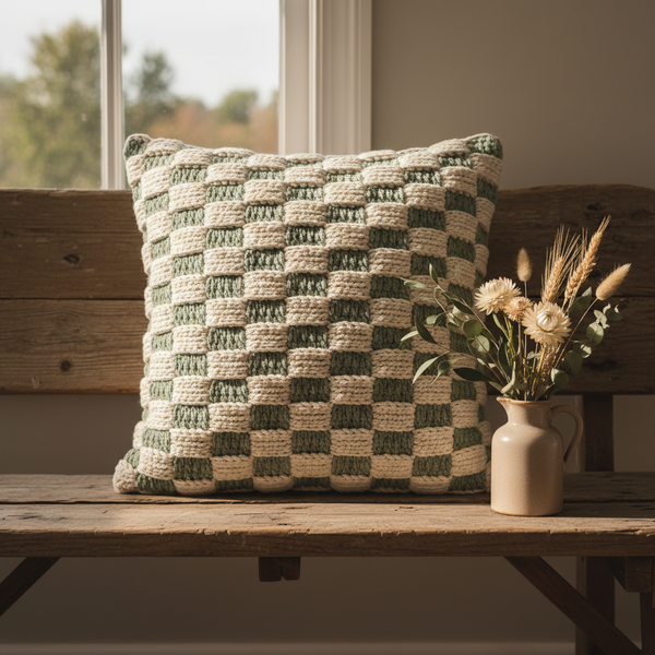 Cottage Garden Throw Pillow